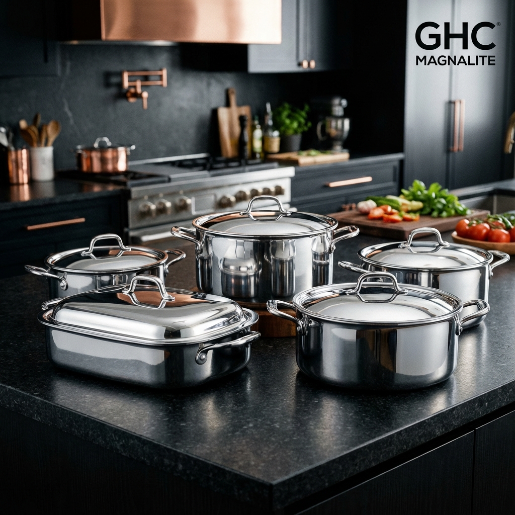 GHC Magnalite Professional Cookware Set - Lifestyle